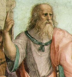 Plato, from "The School of Athens" by Raphael