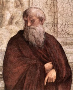 Plotinus from "The School of Athens" by Raphael